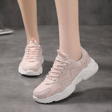 Mesh Sports Casual Running Tourism Female Platform White Shoes